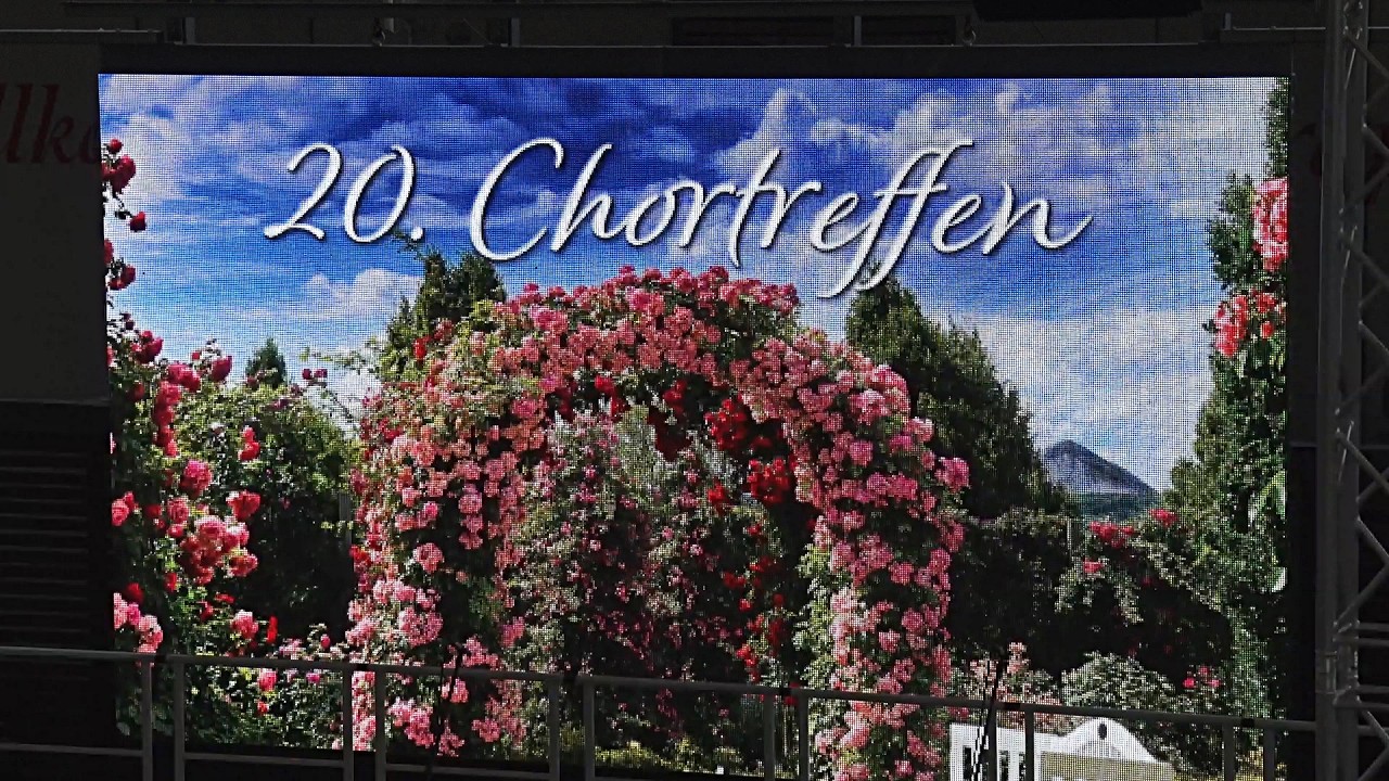 PUNKTum Sangerhausen 20. Chortreffen im Rosarium