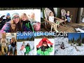 Sunriver Resort Snow Sledding