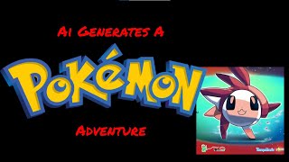 Ai Generates a Pokémon Adventure