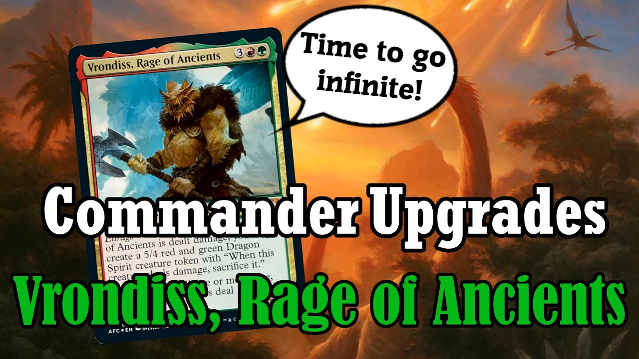 mtg vrondiss commander deck Amazon.com: Magic: The Gathering Adventures in The Forgotten Realms Draconic Rage (Red-Green) : Toys & Games Enrage Whenever Vrondiss Going Infinite! Vrondiss Commander Precon