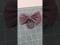 How to make a bow clip with glitter foam sheet #shorts #viral #diy #hairbowtutorial