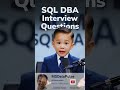 SQL DBA Interview Questions: Resolving Transaction Log full issue #sqlserver #interviewquestion #sql