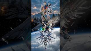 RX-78-2 x Wing Gundam Zero x Freedom Gundam
