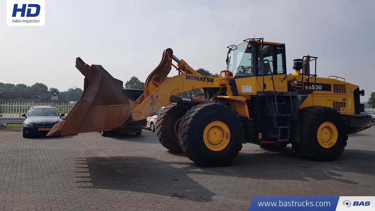 70109684 Komatsu WA500-6 - YouTube