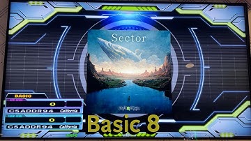 [DDR A3] Sector [Basic 8] Blue Full Combo