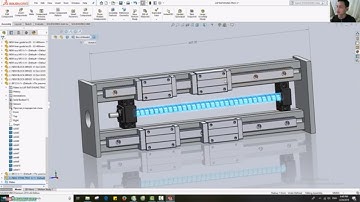[DIY CNC - SolidWorks 2018] 20. Lắp Ráp Trục Vitme Khung Trục X