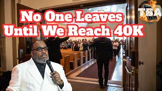 Celebrity Pastor Marvin Sapp KIDNAPS the congregation while waiting on $40K in donations Wealth