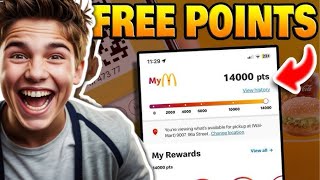 Free McDonald's Hack | SECRET Method for FREE McDonalds Points & Free Food from McDonald's (2025)