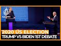 Trump, Biden square off in first presidential debate