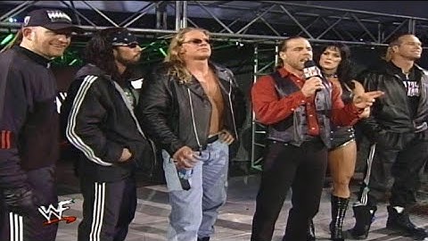 Shawn Michaels Reunites With D Generation X To Confront Vince McMahon, Raw 1999/01/04