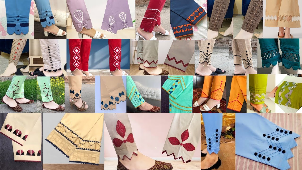 New Trouser Design 2025 For Winter/Shalwar Design/ Trouser Design /Poncha Design/Capri Design