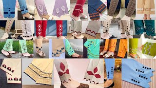 New Trouser Design 2025 For Wintershalwar Design Trouser Design Poncha Designcapri Design