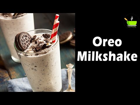 Oreo Milkshake - Just 3 Ingredients