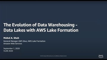 The evolution of data warehousing | Data lakes with AWS Lake Formation | Amazon Science