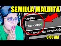 ENTRAMOS A LA SEMILLA SECRETA Y MALDITA DE MINECRAFT A LAS 3:00 AM 😱 | Fue muy extraño | Pathofail