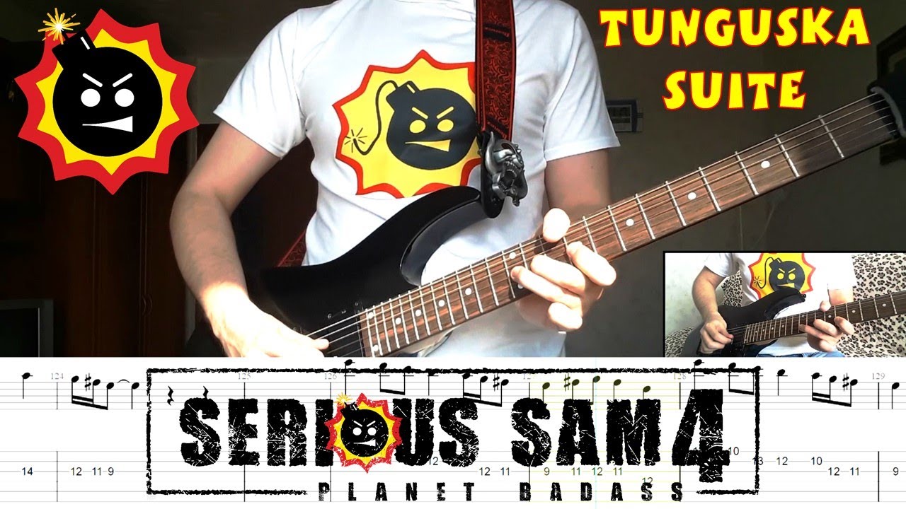 Serious Sam 4 -  Tunguska Suite - Grand Cathedral Remix (Guitar Cover with Tabs and Notes)