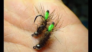 Tying a Jig Head Peeping Caddis Nymph with Davie McPhail