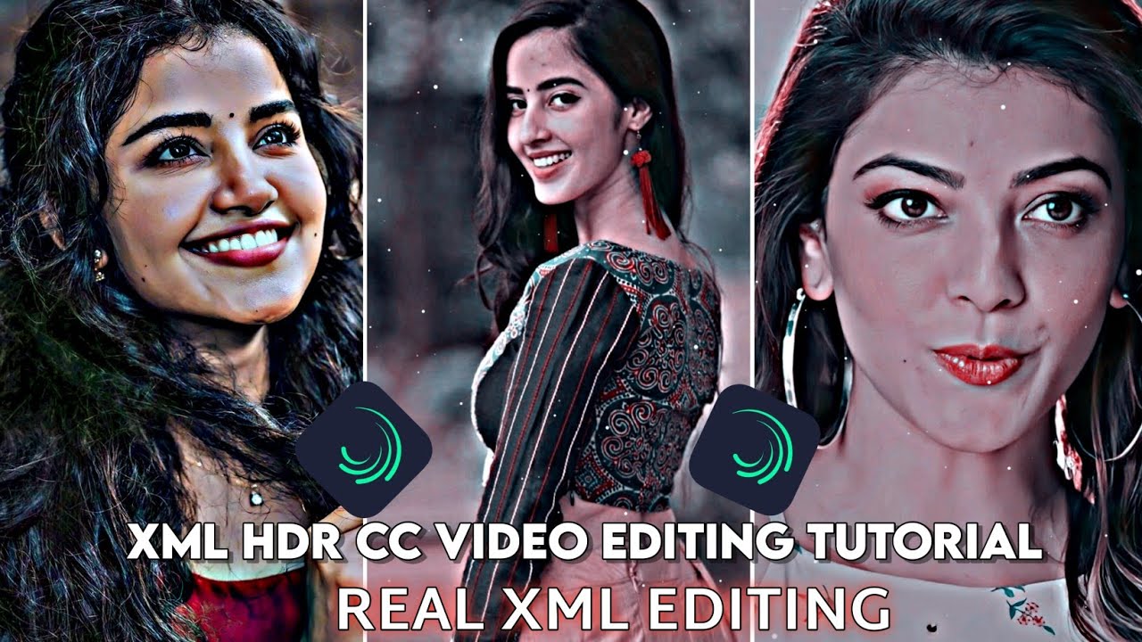 REAL XML VIDEO EDITING TUTORIAL || XML HDR CC Video Editing || @cuteboy ...