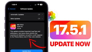 iOS 17.5.1 OUT NOW - UPDATE IMMEDIATELY!!!