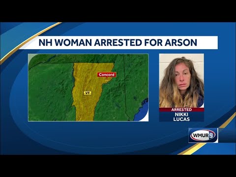 New Hampshire Woman Arrested For Arson Youtube