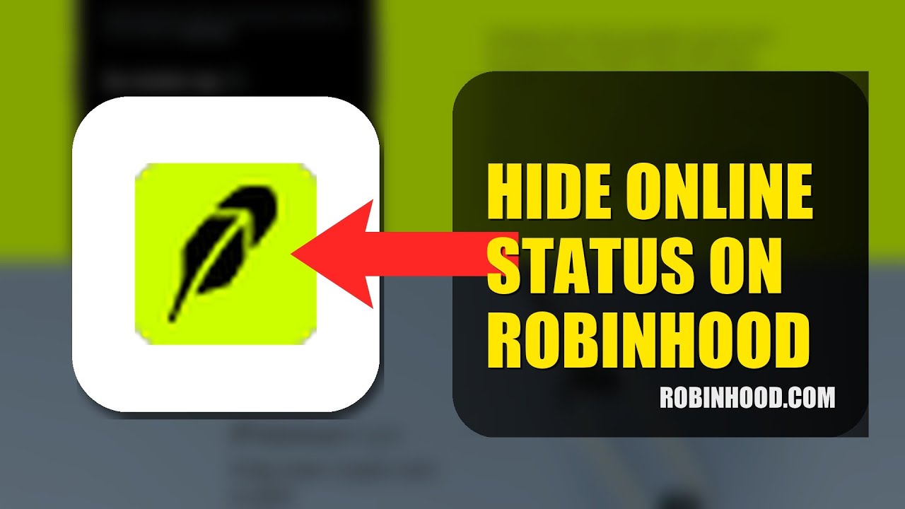 How To Hide Online Status On Robinhood 2025 (2026)