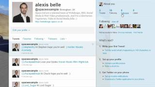 Twitter Basics (Part 7) - Direct Messaging (DM's) and Retweets - Opace Twitter Video Tutorials