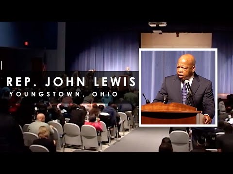 Rep. John Lewis - Speaking to Youngstown High School Students