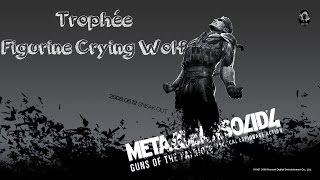MGS4 - Trophée Figurine Crying Wolf