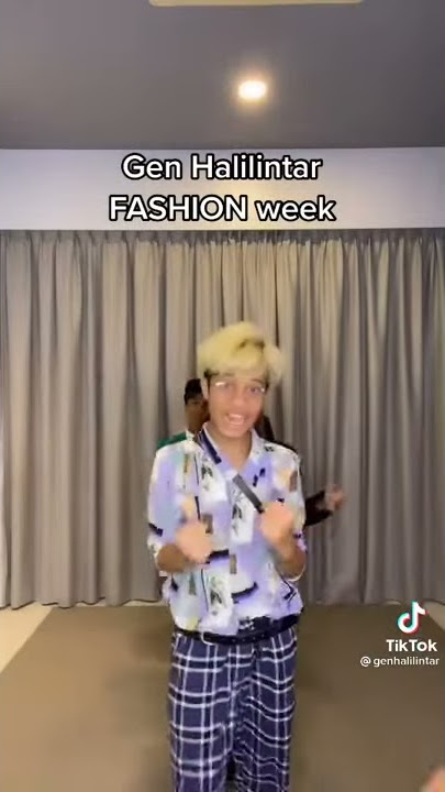 Tiktok Gen Halilintar 'Fashion Week'