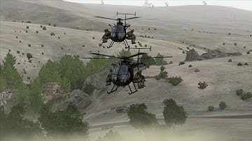 Little Bird Testing - ArmA 2