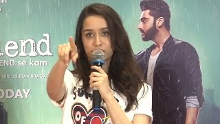 Shraddha Kapoor Singing Phir Bhi Tumko Chaahungi | Live Performance