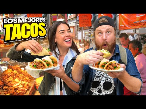 LOS 3 MEJORES TACOS de la ROMA, CDMX 🇲🇽 4K @nomanchesquerico