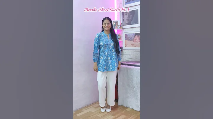 Cute Short Kurti from Meesho #shortkurtihaul #shortkurti #meeshokurti #kurtiforgirls #kurtiforwomen