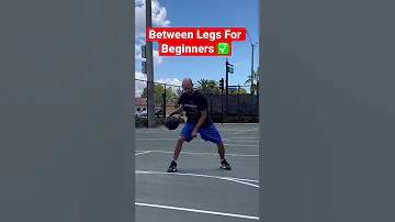 How To Between Legs Dribble For Beginners! 🏀