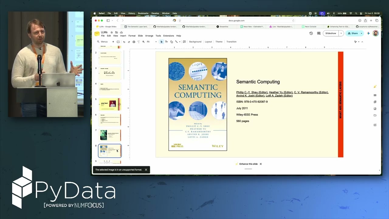 Crintea - Making Databases LLM-Ready Building Semantic Layers with Semantido | Pydata London 26