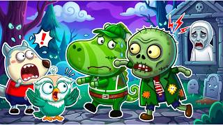 NEW| Wolfoo Explore 🔍 What Is That GREEN CREATURE? Night Mystery | Wolfoo Channel | Kids Cartoon