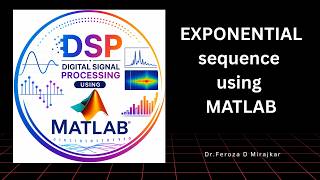 EXPONENTIAL sequence using MATLAB