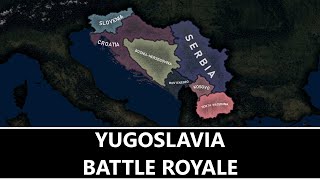 Yugoslavia - Battle Royale - Hoi4 TImelapse