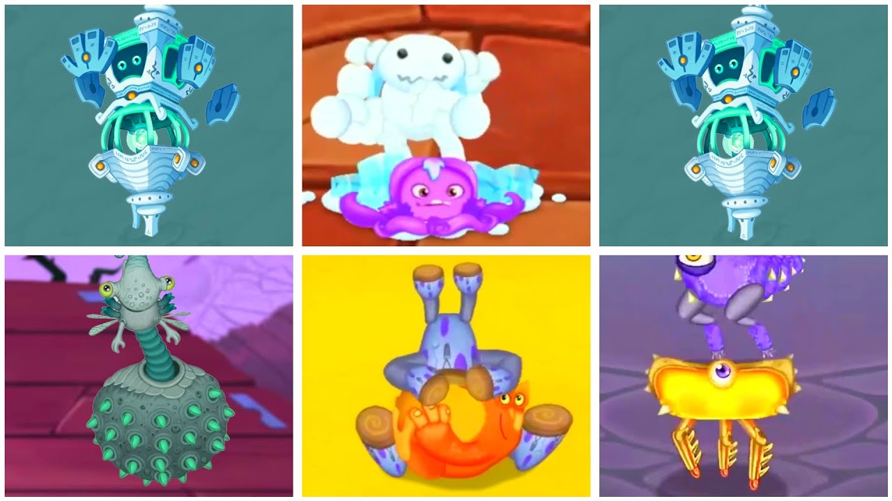 MONSTERS INVERTED From My Singing Monsters | Monsters TRANSFORMED | PART 4