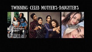 Cute Mother-Daughter "Twinning:  Moments: Celebs And Their Look-Alike Daughters 👯