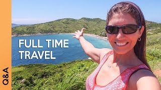 How we afford to travel full time, becoming a travel blogger, etc Q&A