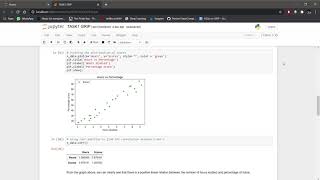 The Sparks Foundation - Task 1 - Supervised Machine Learning