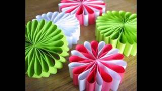 Holiday paper crafts ideas - Home Art Design Decorations