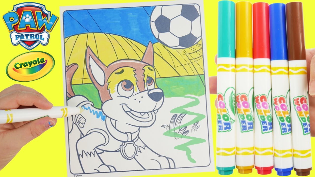 Magic pen coloring paw patrol for kids
