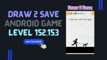 Draw 2 Save android #game Level 152,153 #draw2save #gameplay #trending #shorts