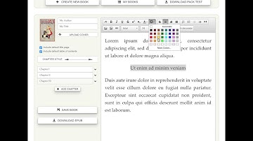 How to add a background color to some text in your ebook (epub and mobi) with ebook leap