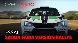 Essai : SKODA FABIA : VERSION RALLYE