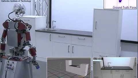 Robust Real-time 6D Active Visual Localization for Humanoid Robots