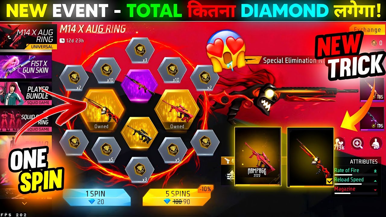 New Universal Ring Event Spin😍 New Token Wheel Free Fire | Ff New Event Today | Free Fire  New Event