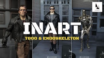 INART TERMINATOR & T800 ENDOSKELETON PROTOTYPE AFBEELDINGEN